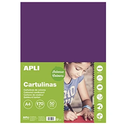 Afbeelding van APLI 14247 170 g, A4, 50 stuks