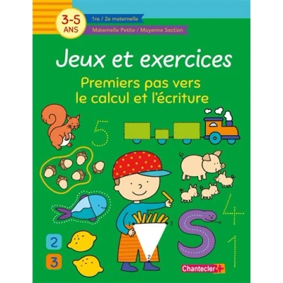 Image de Jeux et exercices Premiers pas vers le calcul l&#039;écriture 3 5 a.