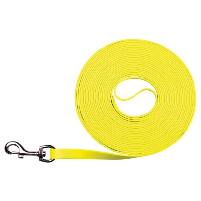 Afbeelding van Trixie Easy Life Sleeplijn 17mm Neon&amp;Geel Hondenriem 10 m
