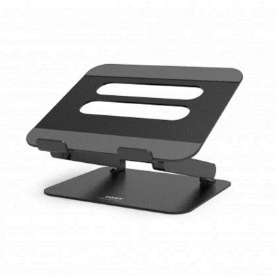 Afbeelding van Aluminiowa podstawka pod laptopa PORT CONNECT, czarna