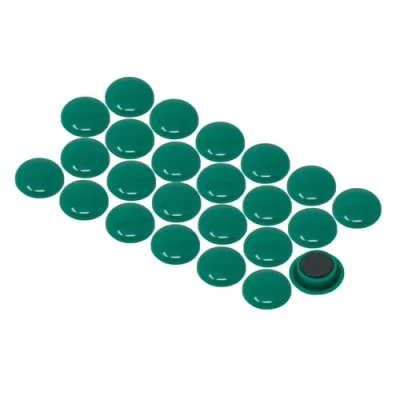 Afbeelding van Magnet Expert Groot/Groen Planning Recensies Board Magneet (40 mm Diameter x 8 Hoog) (1 pak van 12)