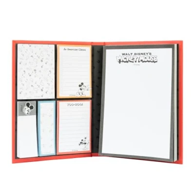 Afbeelding van Grupo Erik Disney, Mickey zelfklevende notitieset, herpositioneerbaar notitieblok en notities, kantoormateriaal, kawaii schoolbenodigdheden, kantooraccessoires