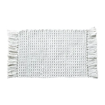 Afbeelding van Heckettlane Madras Badmat 60x100 cm White