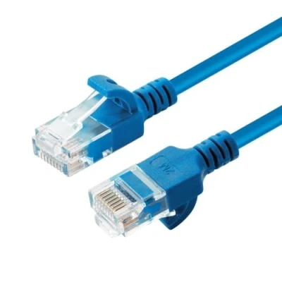 Afbeelding van Microconnect V UTP6A15B SLIM netwerkkabel Blauw 15 m Cat6a U/UTP (UTP)