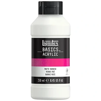 Afbeelding van Liquitex Basics Acryl additief matte lak fles 250 ml ROW