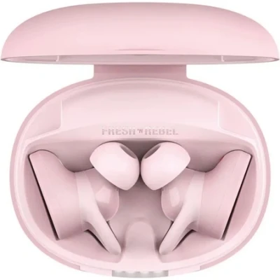 Afbeelding van Fresh &#039;n Rebel Twins Rush Sport Oordopjes Noise Cancelling Draadloos Waterdicht Pastel Pink