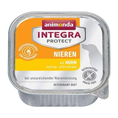 Afbeelding van 12x150g Protect Nieren Schaaltje Kip animonda Integra Hondenvoer