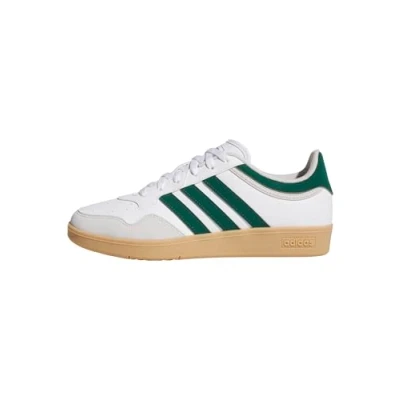Image de adidas Mixte HOOPS 4.0 SHOES, ftwr white/collegiate green/GUM 3, 41 1/3 EU