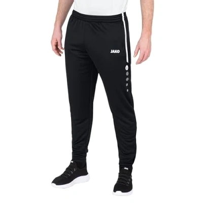 Image de JAKO Actieve Trainingsbroek, Uniseks Volwassene, Zwart En Wit, M