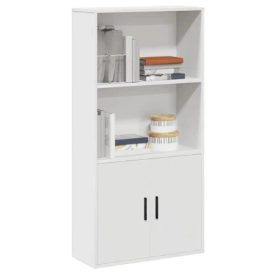 Afbeelding van vidaXL Boekenkast 60x24x120 cm bewerkt hout wit
