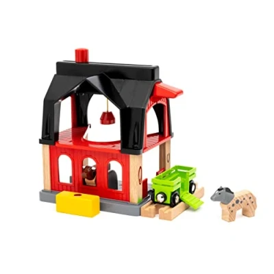 Afbeelding van BRIO World â“ 36012 Stal Accessoire voor treinset kinderen vanaf 3 jaar