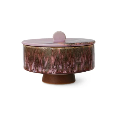 Afbeelding van HKLiving 70&#039;s Voorraadpot Bonbon schaaltje Blast