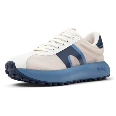 Afbeelding van Camper Pelotas Athens Sneakers laag, Dames, Maat: 40, Pastellgrau Textiel