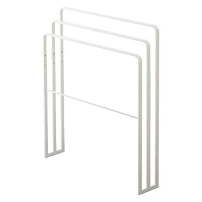 Afbeelding van Yamazaki Handdoekenrek Badkamer 3 Stangen Tower White