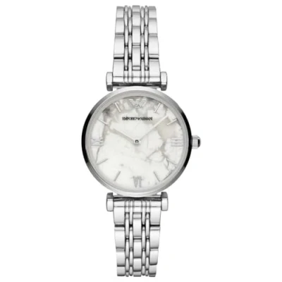 Afbeelding van Emporio Armani Dammes Accessoires Horloges Analoog Zilver One Size
