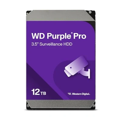 Afbeelding van Western Digital Purple Pro WD122PURP interne harde schijf 12 TB 7200 RPM 512 MB 3.5&quot; SATA III