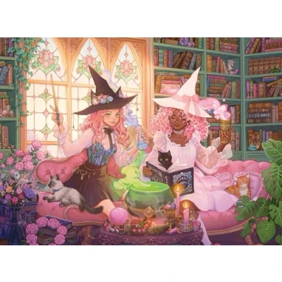 Afbeelding van Legpuzzel XXL Enchanting Library, 200st.