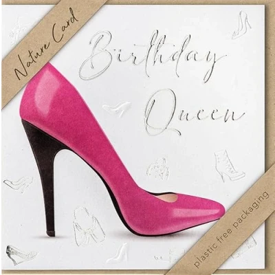 Afbeelding van bsb Handgemaakte Verjaardagskaart Nature Card Queen 15,5 x cm