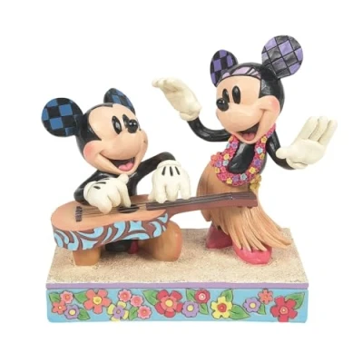 Afbeelding van Disney Traditions Mickey And Minnie Hawaii