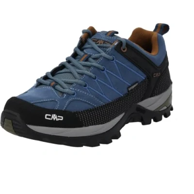 Afbeelding van CMP Rigel Low Trekking Shoes WP, herenschoenen, Bluestone Rubber, 39 EU, Rubber
