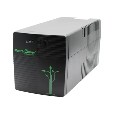 Afbeelding van Master Power UPS 1300 VA ononderbroken voedingssysteem, constante uitgangsspanning 720 W, 4 Schuko stopcontacten