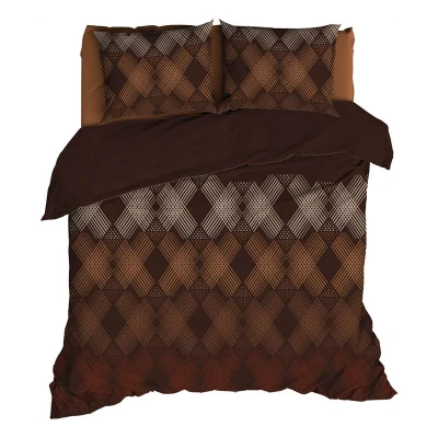 Afbeelding van Satin d`or Satijn Dekbedovertrek 240X200/220 Manutti Bruin