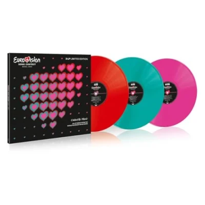 Afbeelding van Various Artists Eurovision Song Contest Basel 2025 (3 LP) (Coloured Vinyl) (Limited Edition)