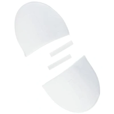 Afbeelding van Prym 993810 Halve maan zelfborgende bretels S wit