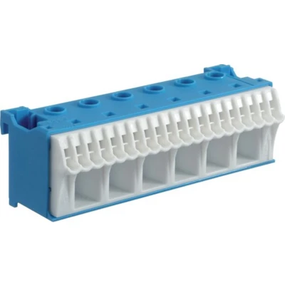 Afbeelding van Hager KN26N Klem Flexibel: Massief: 1 stuk(s) Blauw
