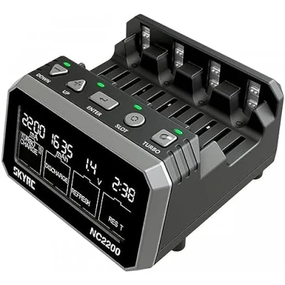 Afbeelding van SkyRC NC2200 batterij lader voor 4xAA/AAA DC 2A