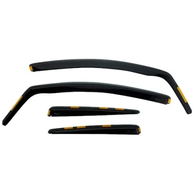 Afbeelding van Zijwindschermen geschikt voor Opel Corsa D/E 5 deurs va. 09/2006 V + A ramen