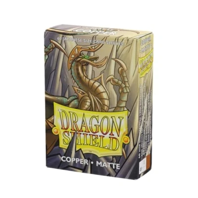 Afbeelding van Dragon Shield Card Sleeves: Japanese Matte Copper (59x86mm) 60 stuks