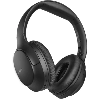 Afbeelding van TOZO HA1 Bluetooth 5.4 hoofdtelefoon, ENC ruisonderdrukking met microfoon, draadloze over ear ruisonderdrukking, opvouwbaar 70H weergave, stereobas, EQ modi via knop en app