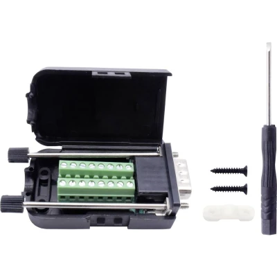Afbeelding van TRU COMPONENTS T1904C098 D sub male connectorset Aantal polen: 15 Schroeven 1 stuk(s)