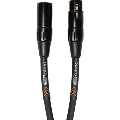 Afbeelding van Roland Symmetrische microfoonkabel serie zwart 4,5 m lengte RMC B15