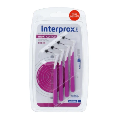 Afbeelding van Interprox Plus Maxi Conical Paars PHD 2.3 4 stuks