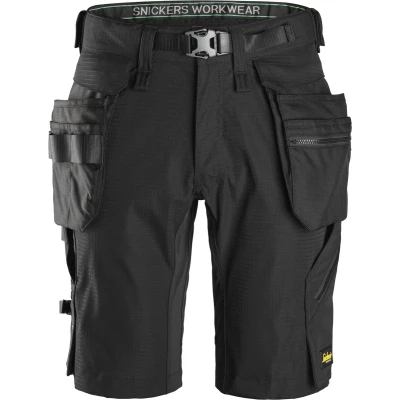 Afbeelding van Snickers korte broek met afneembare holsterzakken zwart maat 54