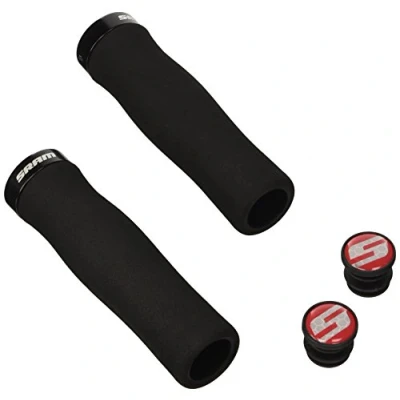 Image de Sram paire de grips contour mousse lock on noir