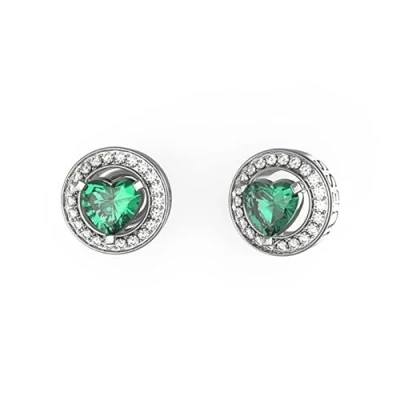Afbeelding van Guess Jewellery JUBE04669JWRHEMT U Oorbellen Zilverkleurig