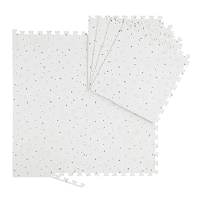 Afbeelding van Relaxdays speelmat puzzel foam 8 delige puzzelmat speeltegels baby&#039;s en peuters