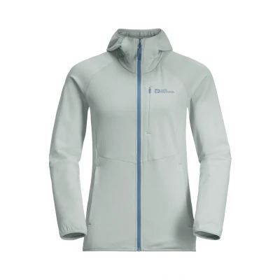 Afbeelding van Jack Wolfskin Kolbenberg Fleecejas, Dames, Maat: Small, Cool grey