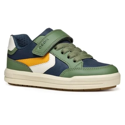 Afbeelding van Geox J Arzach Boy A Sneakers voor jongens, Blauw Groen