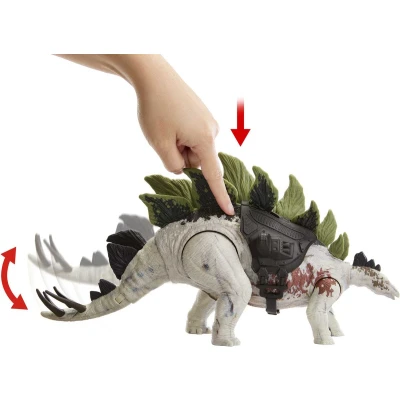 Afbeelding van Jurassic World Dominion Dino Trackers Gigantische Tracker Stegosaurus Dinosaurus Speelgoed
