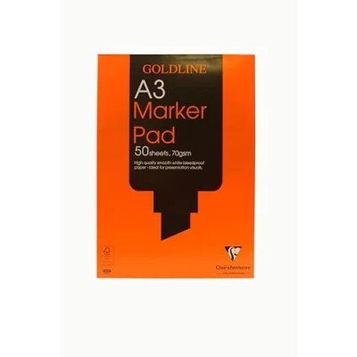 Afbeelding van Clairefontaine Goldline Marker Pads Hoog kwaliteit A3 formaat
