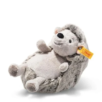 Afbeelding van Steiff 074387 Soft Cuddly Friends Hedgy Egel grijs gemêleerd 16 cm