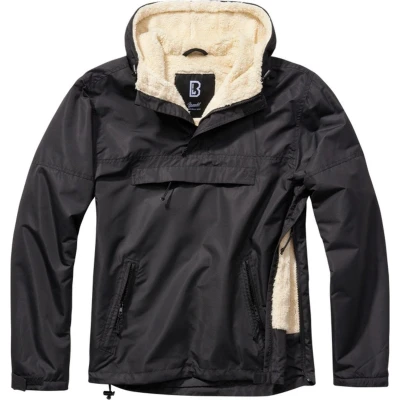Afbeelding van Brandit Sherpa Windjack, Heren, Maat: Medium, Black