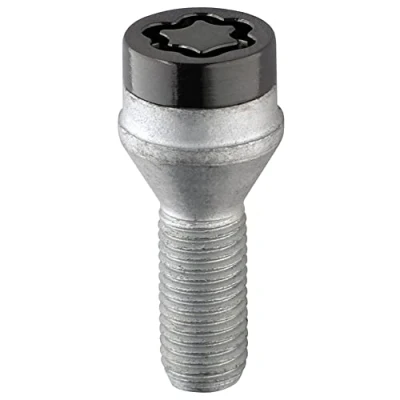 Afbeelding van McGard Slotbouten Conisch 12x1,25 29.2 mm kop 17 Zwart 27215SUB