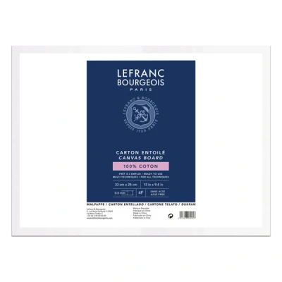 Image de Lefranc Bourgeois Louvre carton entoilé 33 x 24 cm