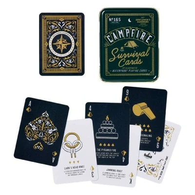 Afbeelding van Gentlemen’s Hardware Retro Campfire Games Survival Cards Kaartspel
