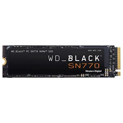 Image de WD_BLACK SN770 WDS500G3X0E SSD 500 Go interne M.2 2280 PCIe 4.0 x4 (NVMe)